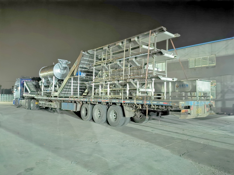 诸城尖峰中药材软化设备交付天泰客户