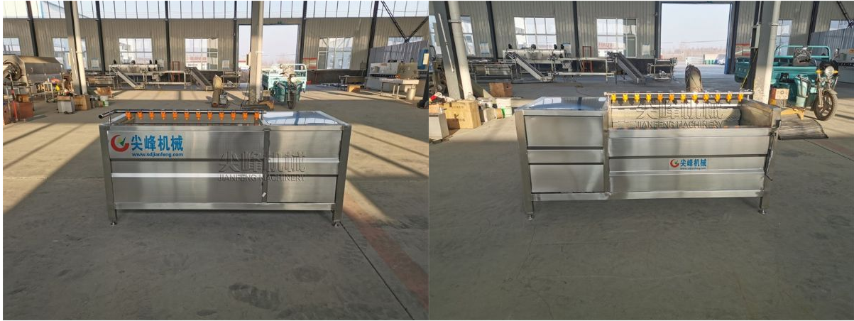 薯芋类毛辊去皮清洗机器设备