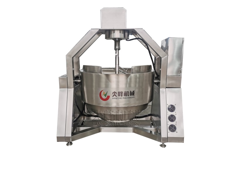 半自动电磁加热行星搅拌炒锅